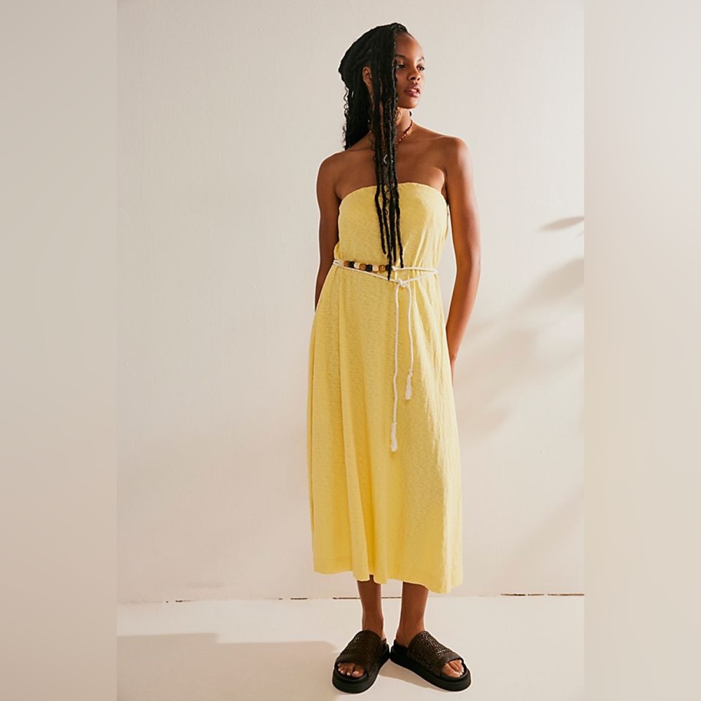 Free People NWT FP Beach Free-est Peyton Maxi Tube Dress